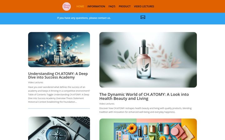 Screenshot of atomyunity.com
