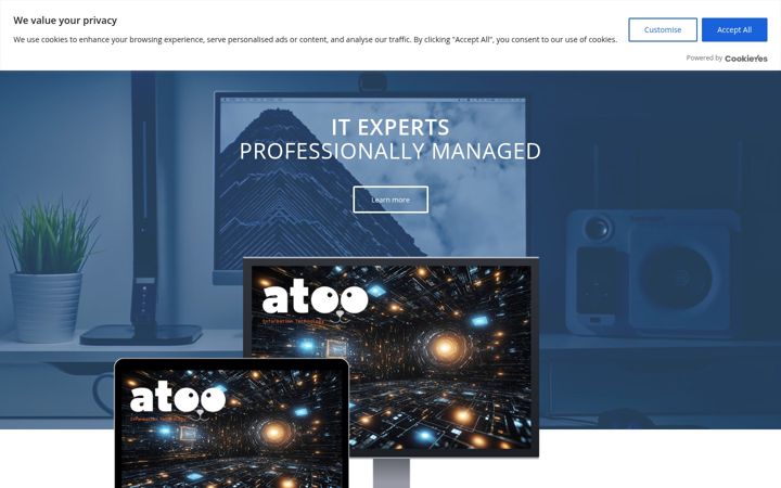 Screenshot of atoo.ie