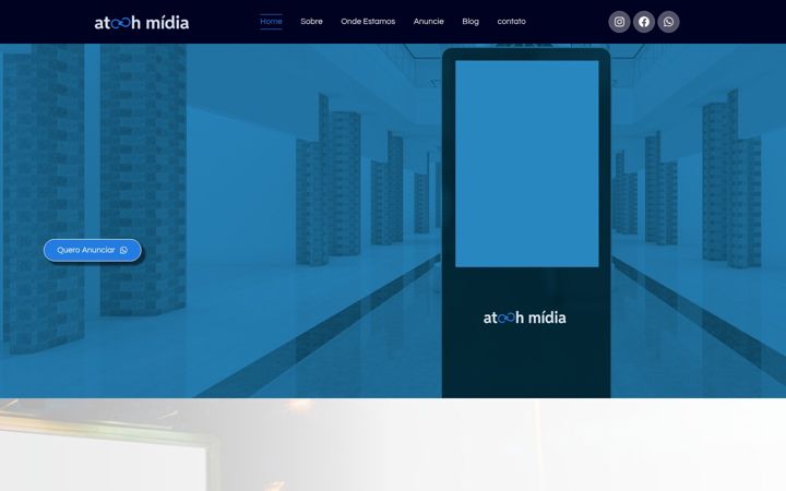 Captură de ecran a atooh.com.br