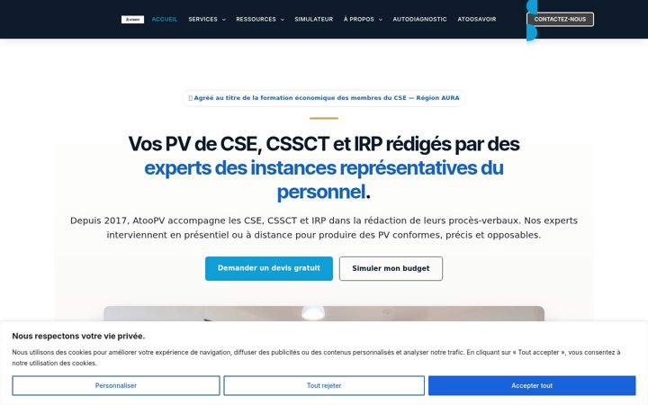 Screenshot ta' atoopv.com