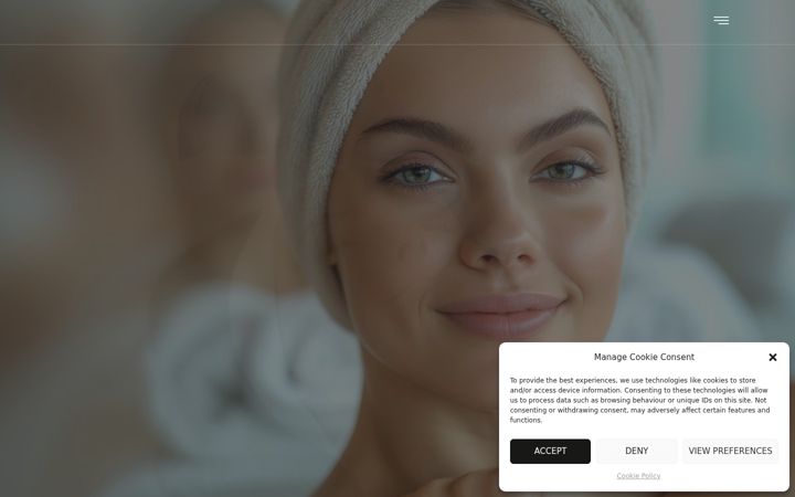 Screenshot of atopaesthetics.co.uk