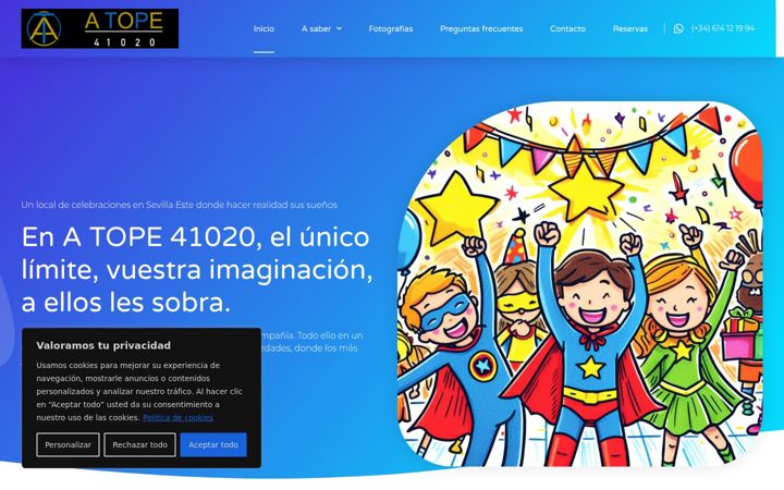 Screenshot of atope41020.com