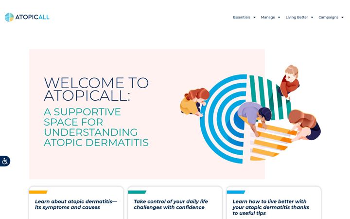 Screenshot of atopicall.com