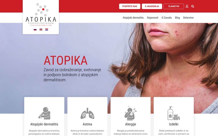 Ekraanipilt saidist atopika.org
