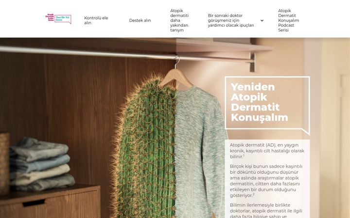 Screenshot of atopikdermatitkonusalim.com