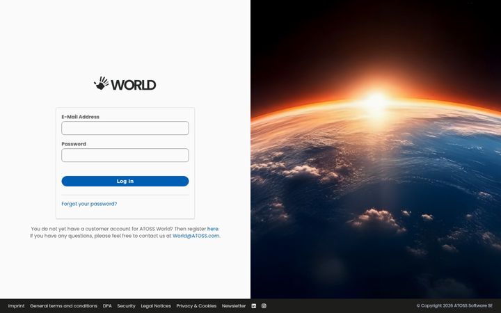 Screenshot of atossworld.com