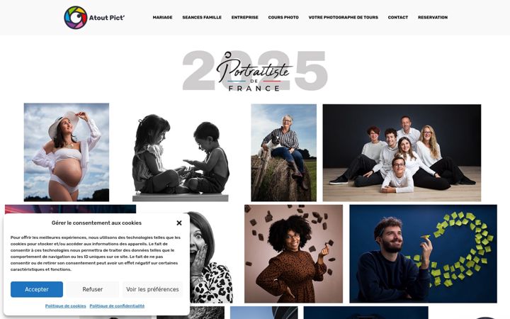 Screenshot of atout-pict.com