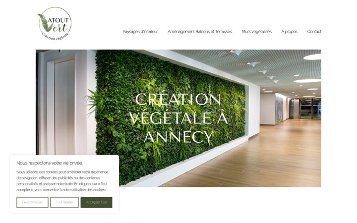 Snímek obrazovky atout-vert.com