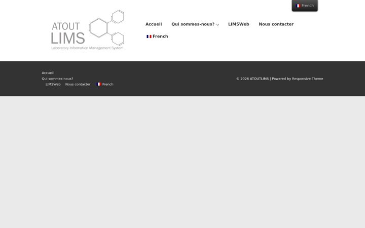 Captura de pantalla de atoutlims.fr