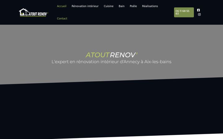 Captura de pantalla de atoutrenov-annecy.fr