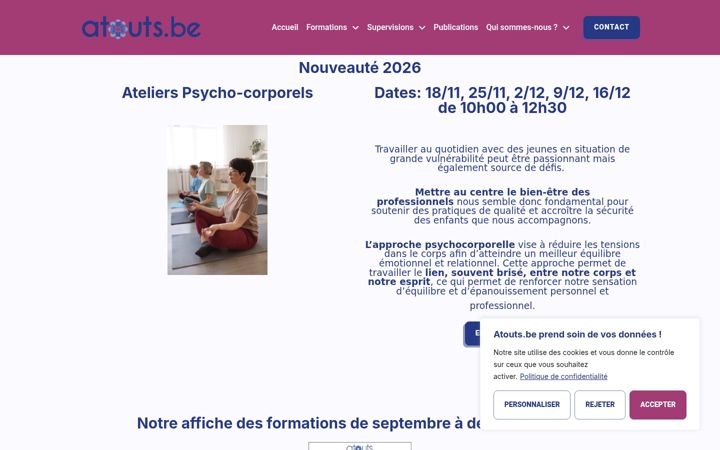Screenshot of atouts.be