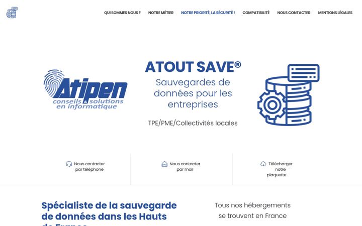 Captura de pantalla de atoutsave.fr