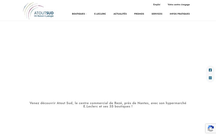 Screenshot of atoutsud.fr