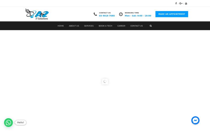 Screenshot of atozit.com.au