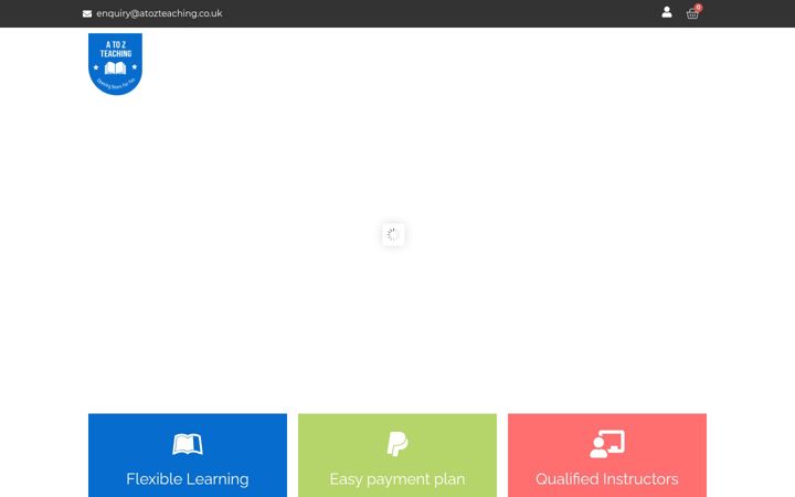 Screenshot of atozteaching.co.uk