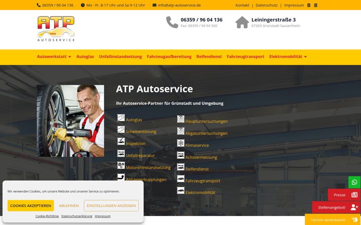Screenshot of atp-autoservice.de