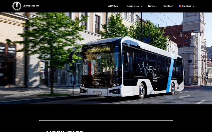 Screenshot of atp-bus.com