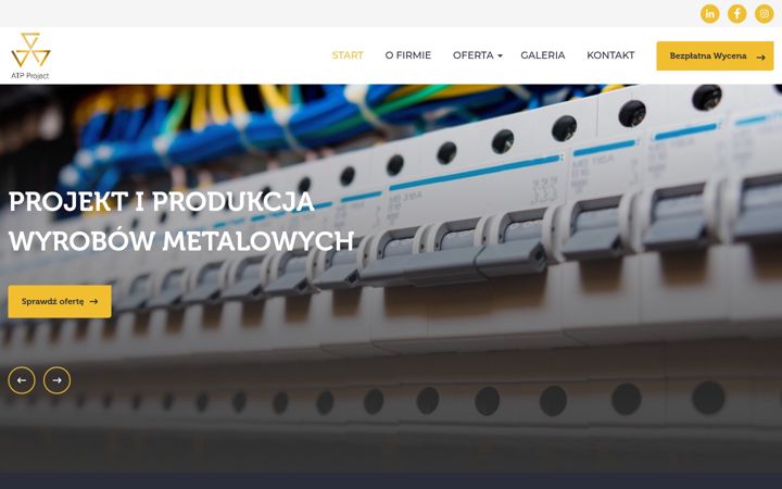 Screenshot of atp-project.pl