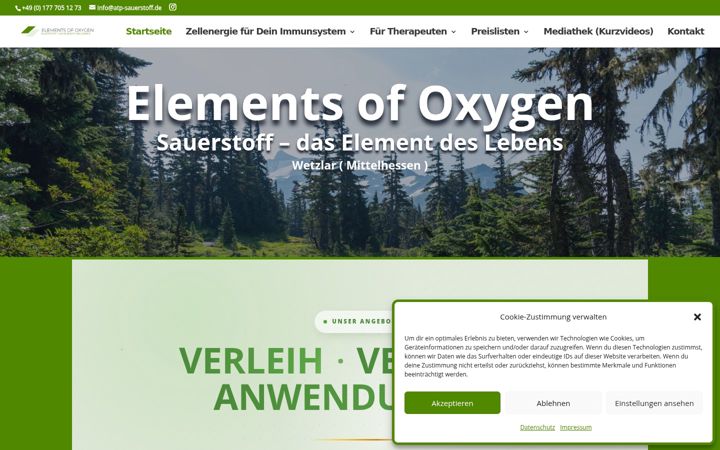Screenshot of atp-sauerstoff.de