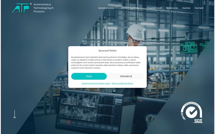 Screenshot of atp.sk