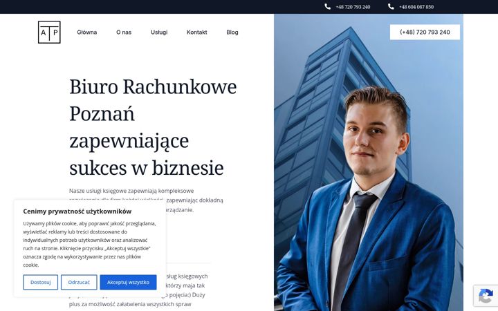 Screenshot του atpksiegowosc.pl