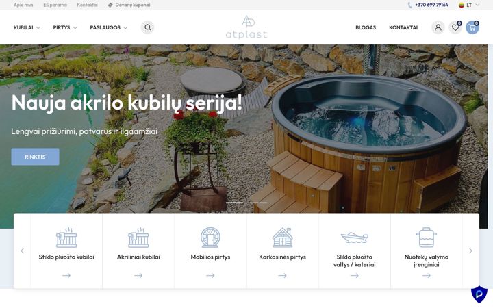 Screenshot of atplast.lt