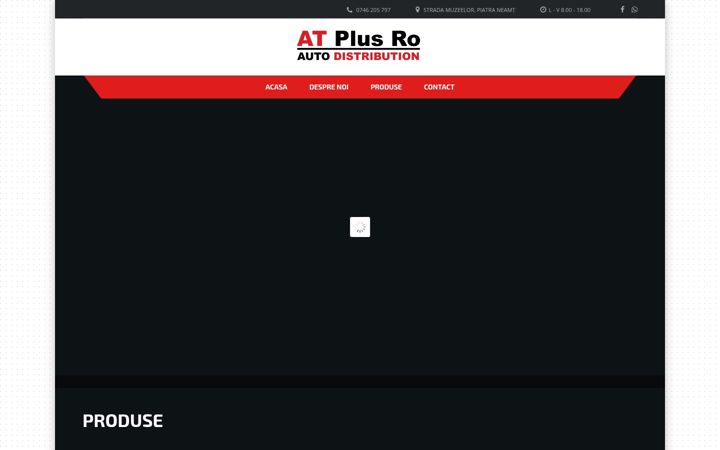Screenshot of atplus.ro