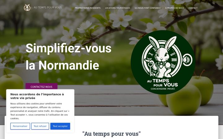 Screenshot of atpv-conciergerie.fr