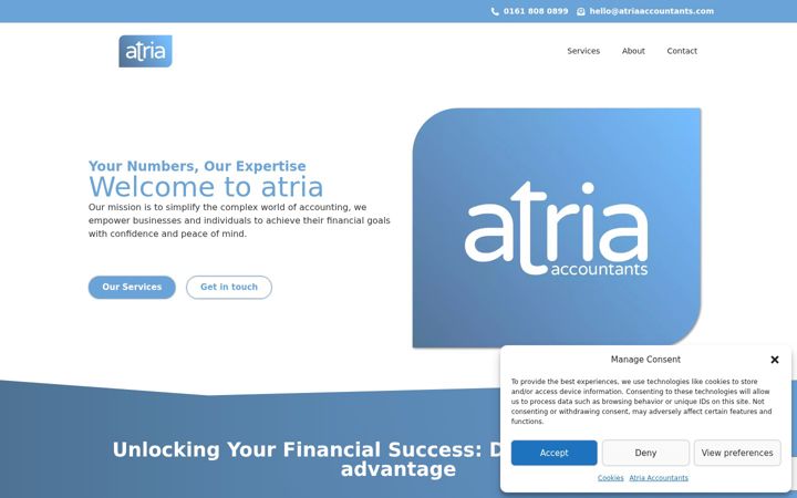 Screenshot of atr-accountancy.com
