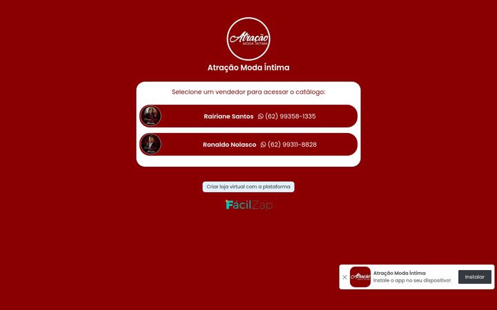 Képernyőkép: atracaomodaintima.com.br