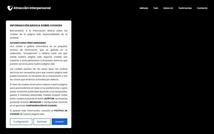 Skjámynd af atraccioninterpersonal.com