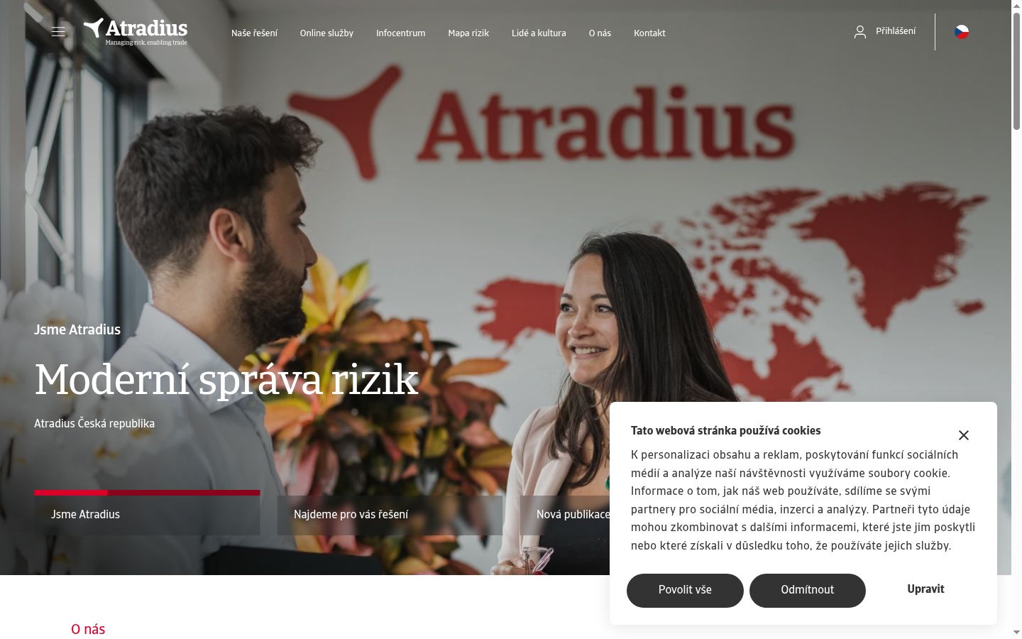Sutikimo reklamjuostės, rodytos prieš bet kokią sąveiką, ekrano kopija