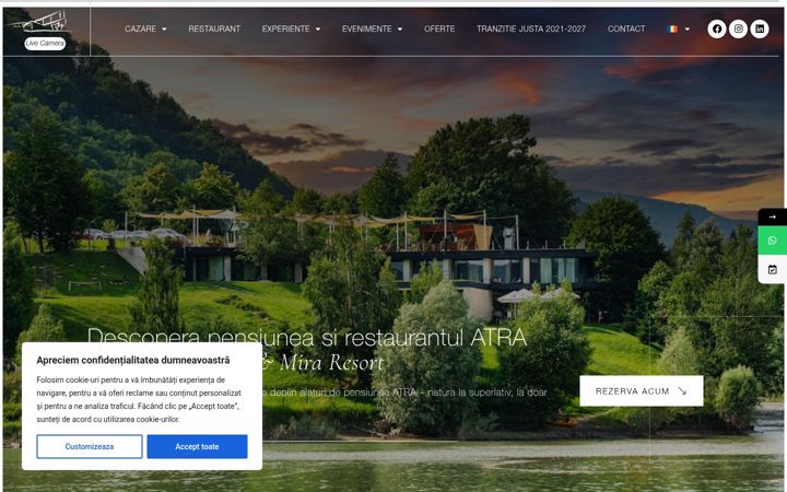 Screenshot of atradoftana.ro