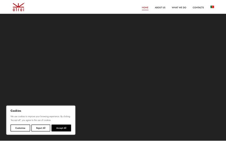 Screenshot of atrai.com