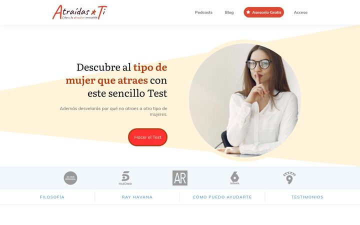 Screenshot of atraidasporti.com