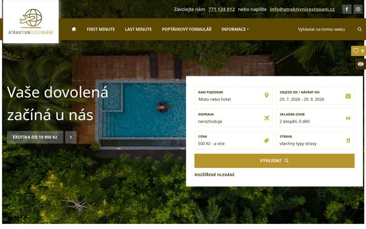 Képernyőkép: atraktivnicestovani.cz
