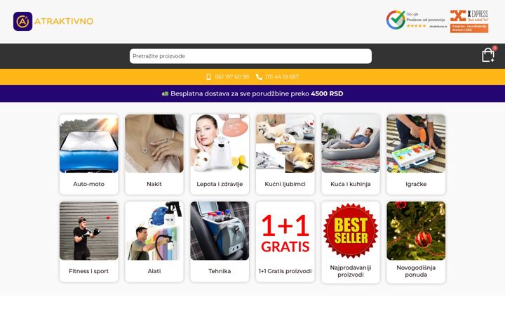 Screenshot of atraktivno.rs