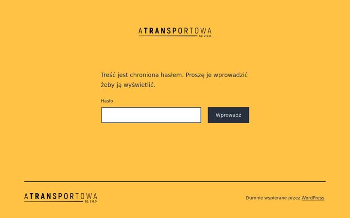 Screenshot of atransportowa.pl