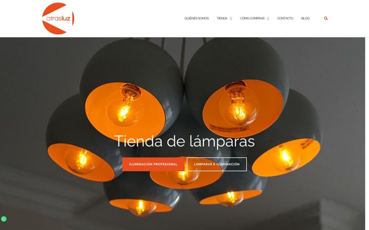 Screenshot of atrasluziluminacion.com