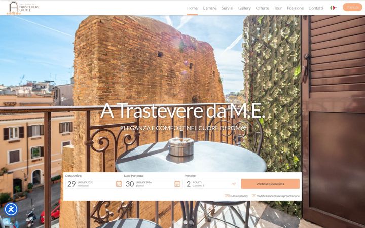 Screenshot of atrasteveredame.it