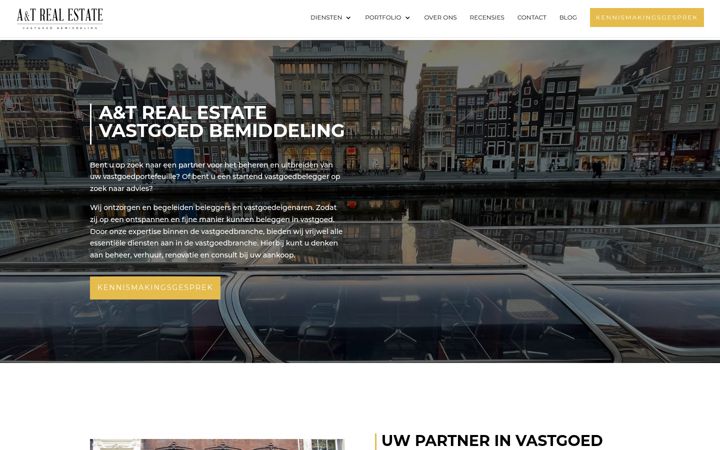 Screenshot of atrealestate.nl
