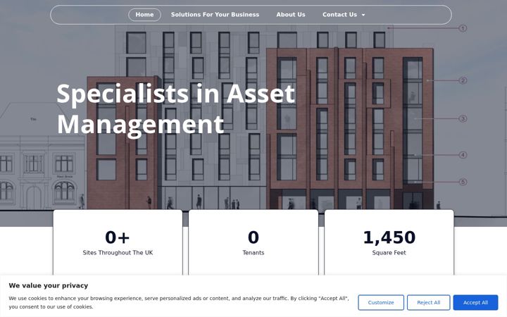 Screenshot of atree-management.com