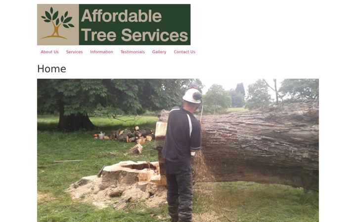 Screenshot of atrees.co.uk