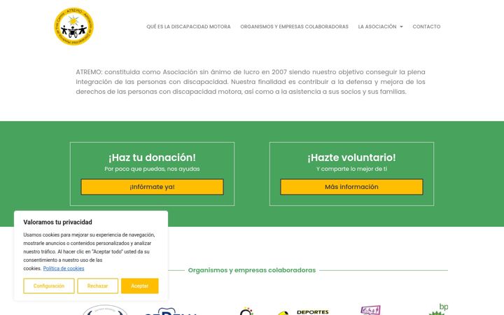 Screenshot of atremo.org