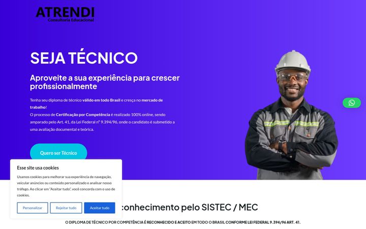 Screenshot of atrendi.com