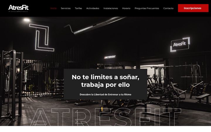 Screenshot of atresfit.es