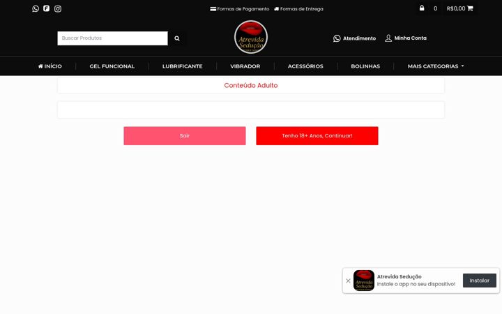 Screenshot di atrevidaseducao.com.br