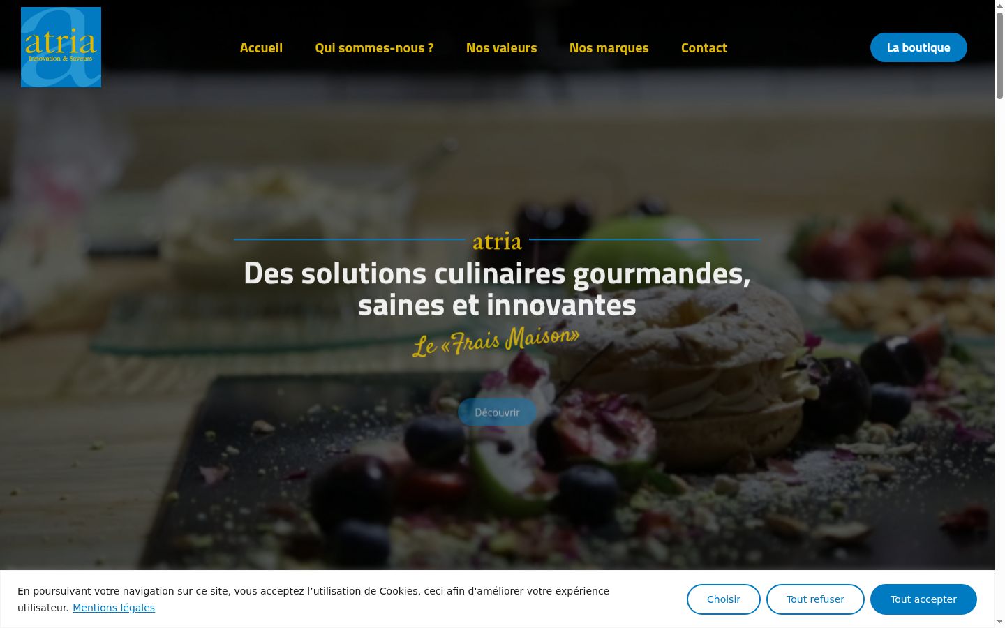 Sutikimo reklamjuostės, rodytos prieš bet kokią sąveiką, ekrano kopija