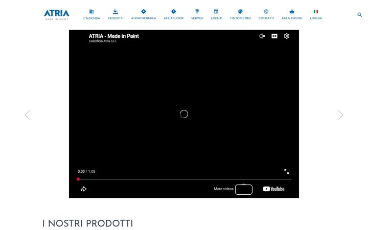 Screenshot of atria.it