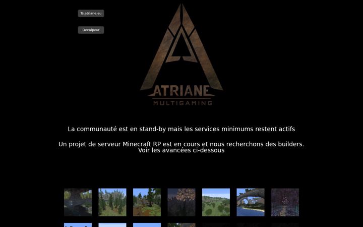Screenshot of atriane.eu